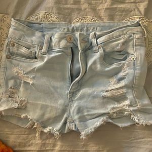 American eagle jean shorts